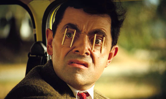 Clignement mr bean