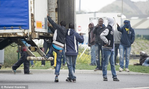 Migrants calais